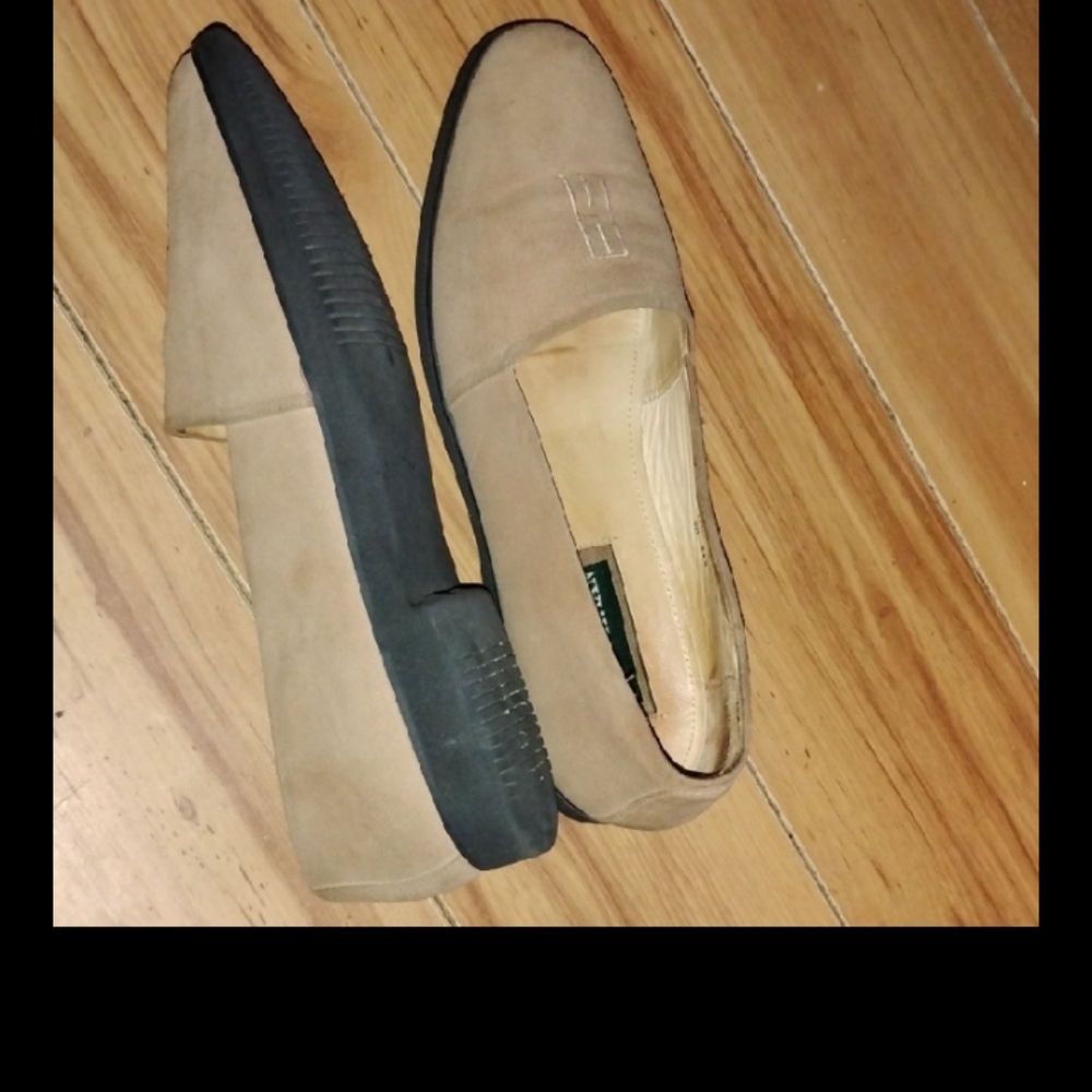 Cole Haan Women's Tan Leather Loafers. Size 8.5,N - Picture 3 of 6